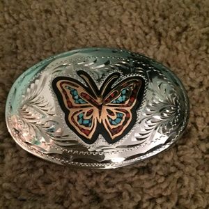 Vintage belt buckle! One of a kind, artist